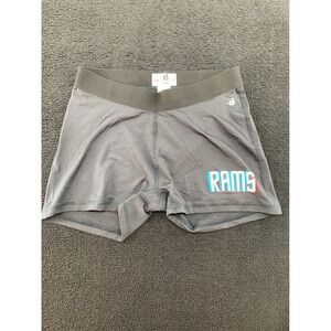 Badger Sport Ladies Rams Athletic Compression‎ Shorts Gray M